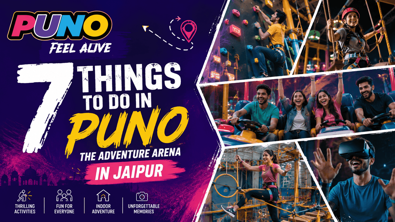 7 things to do in Puno The adventure arena in Jaipur