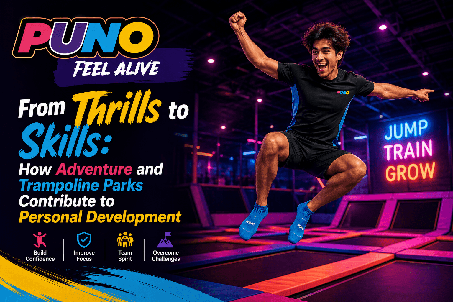 From Thrills to Skills: How Adventure and Trampoline Parks Contribute to Personal Development