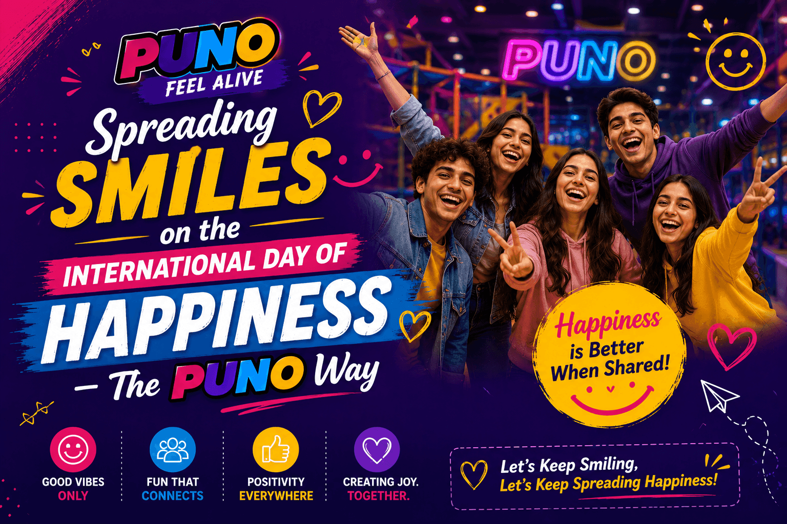 Spreading Smiles on the International Day of Happiness – The PUNO Way