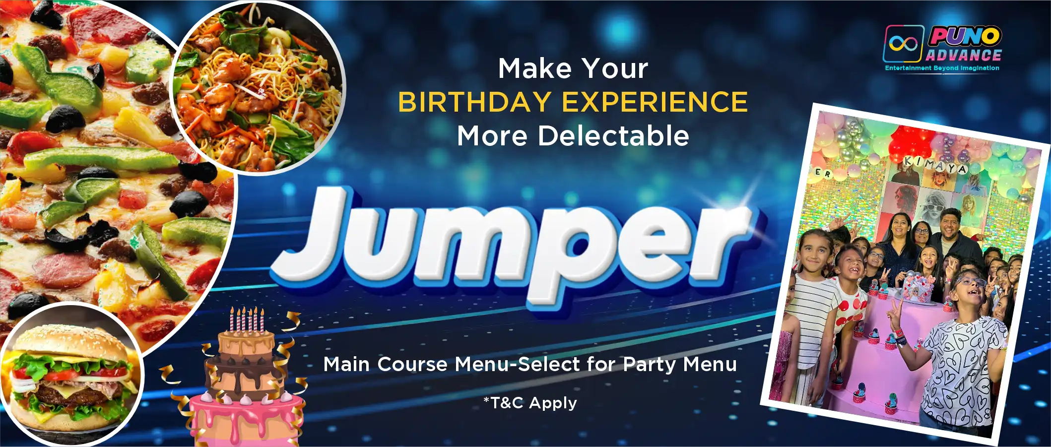Jumper Food Package Pune Birthday