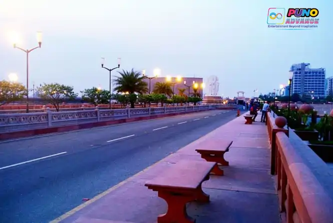 Marine Drive in lucknow