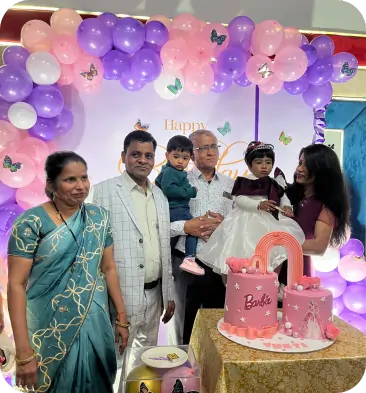 birthday celebration in jaipur
