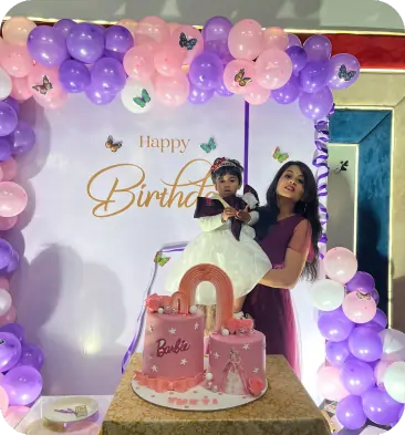 private birthday celebration in jaipur
